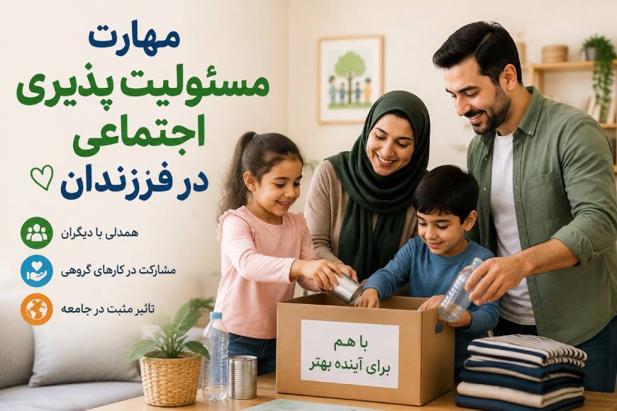 مهارت مسئولیت پذیری اجتماعی در فرزندان